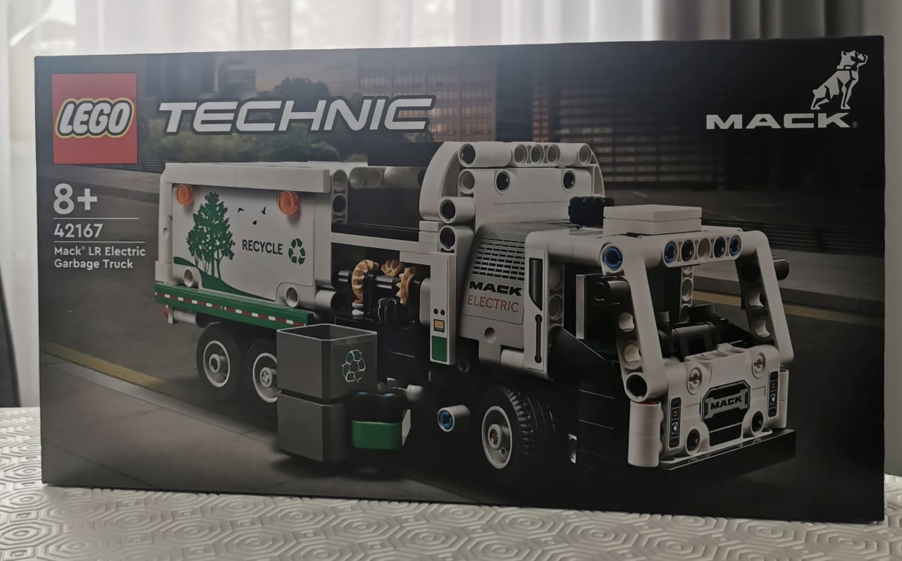 LEGO Technic 42167 - Śmieciarka Mack LR Electric-recenzja